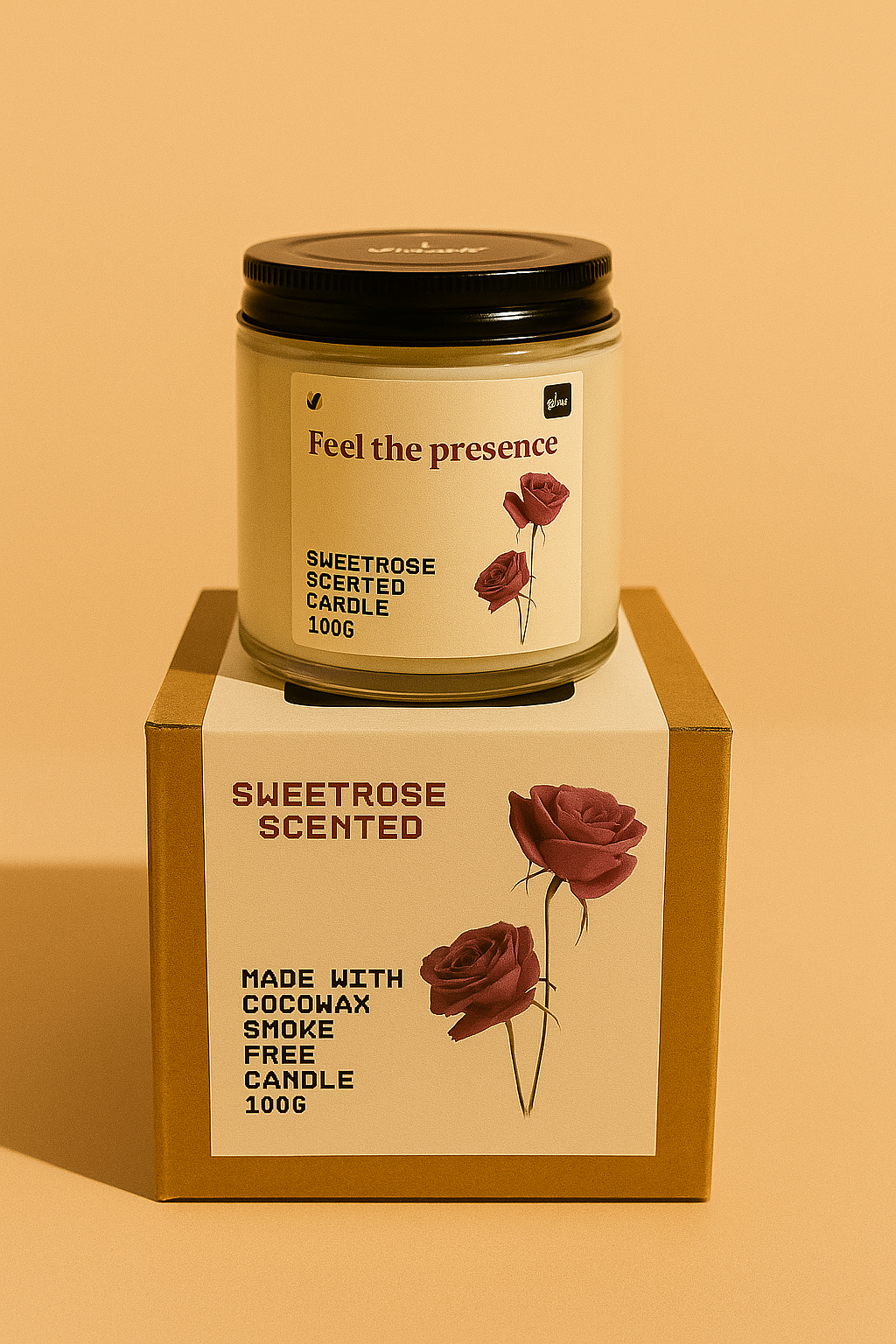 Gharstore Rose Scented Candle