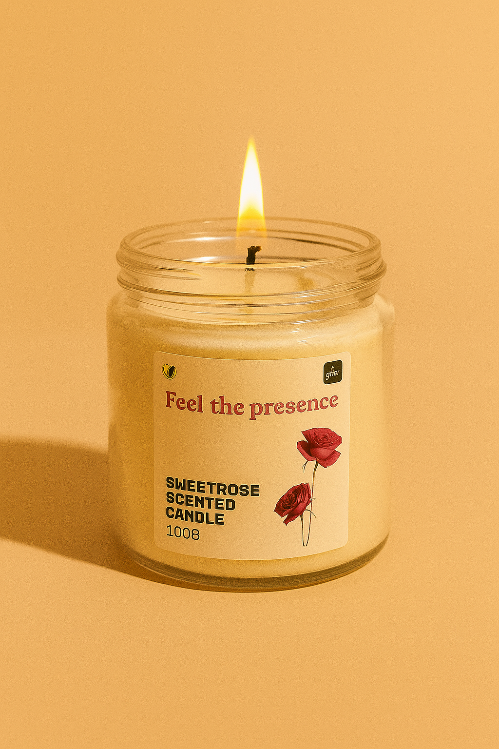 Gharstore Rose Scented Candle