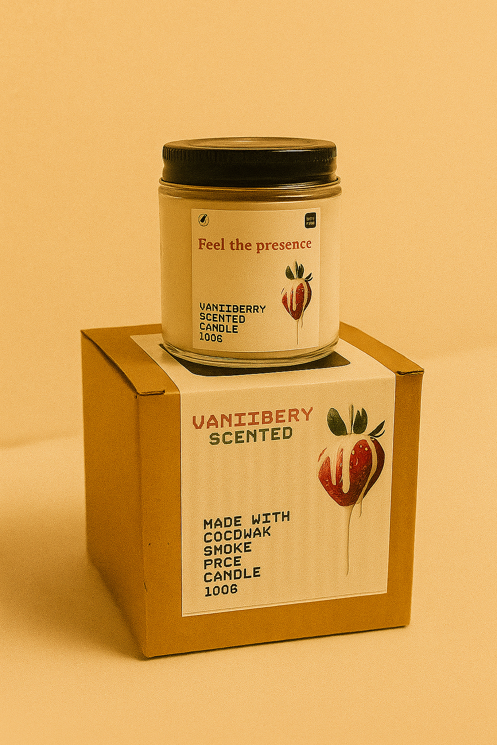 Gharstore Vaniberry Scented Candle