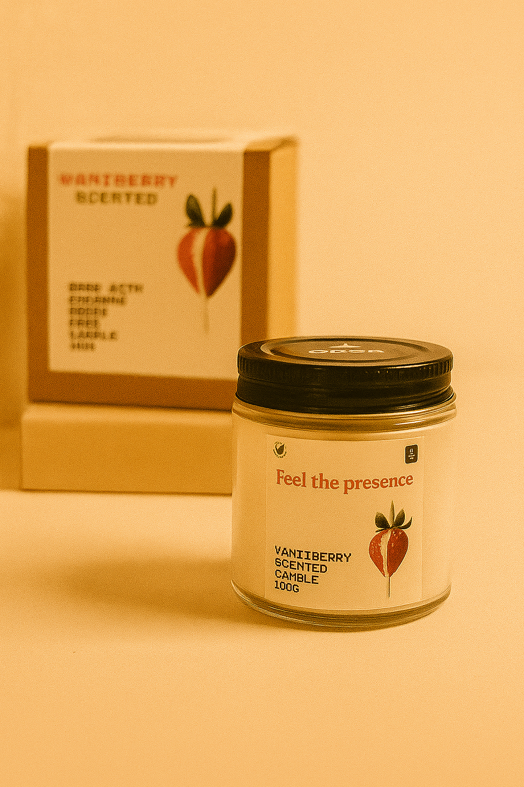 Gharstore Vaniberry Scented Candle
