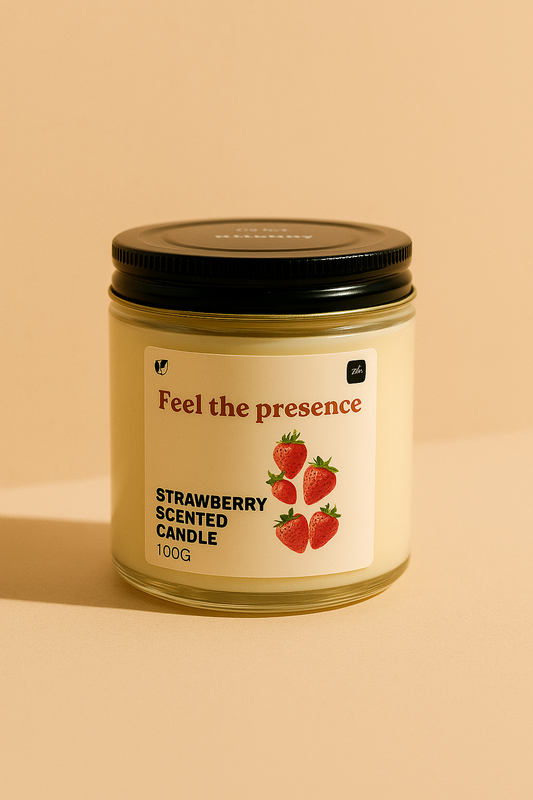 Gharstore strawberry scented Candle