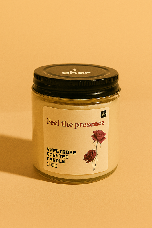 Gharstore Rose Scented Candle
